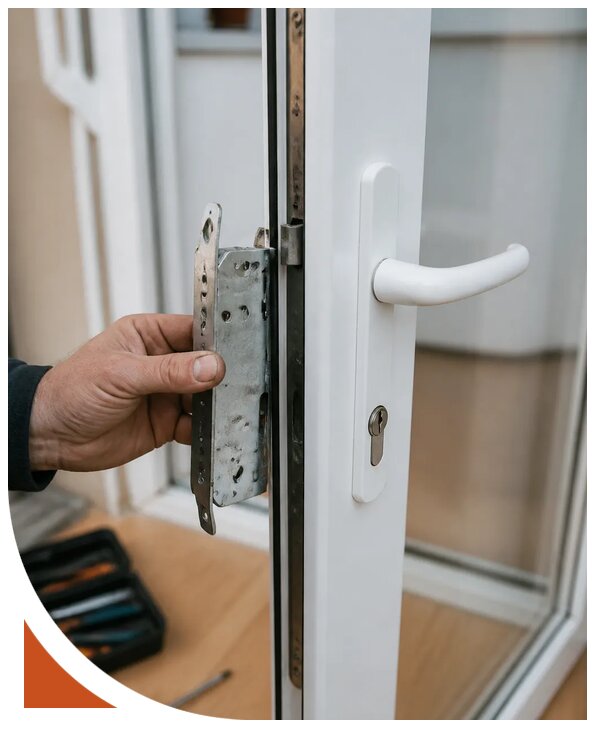 Ремонт замка пластиковой двери в Устях-Куте от 2574 р. | Разлок-Утк